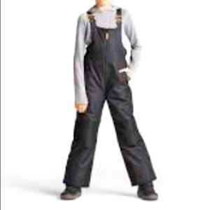 NWT Medium Champion Black Snow Bib Pant